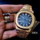 Perfect Replica Patek Philippe Nautilus Carved Watch Gold Case (2)_th.jpg